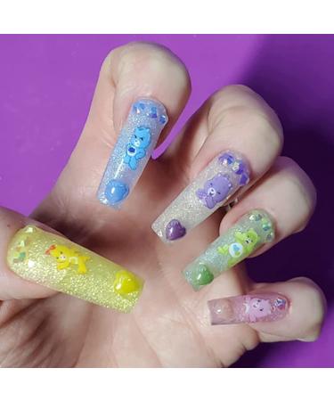 TOBEGLAM Glitter Poly Nails Gel Set - 6 Colors 15ML Nail Extension Kit for Trendy Summer Nails-Art - Buy Online on GoSupps.com