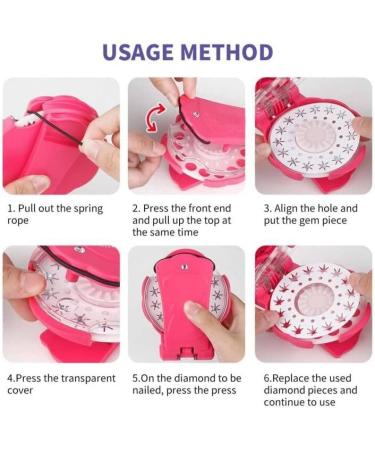 Hair Bedazzler - Hair Gem Stamper with 180 Hair Gems - Hair Styling Tool for Girls Kids Women 180GEMS - Buy Online on GoSupps.com