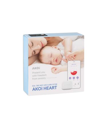AKOi Heart Real Time Baby Care Alarm System, Baby Monitoring Sensor, Breathing Monitor, Rollover Monitor, Diaper Monitor