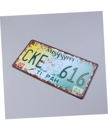 Cabilock Metal Signs License Plate Iron Painting European and American - Buy Online on GoSupps.com