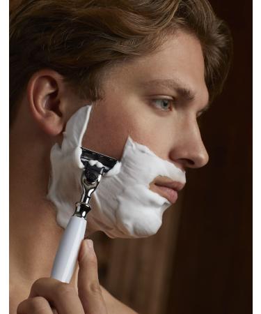 Buy Union Razors SS2 Three Piece Shave Kit - Razor Shaving Brush & Stand - White | International Shipping Available - Buy Online on GoSupps.com