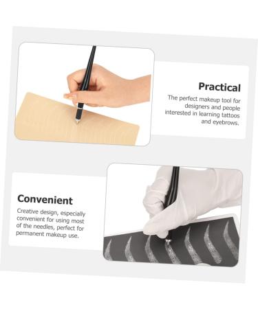 IWOWHERO Household Tools Tool Holder Makeup Professional Women Pen Needles Pens Needle Eyebrow Manual Portable Microblading - Buy Online on GoSupps.com