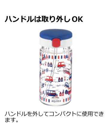 Richell Aqulea Outing Straw Mug 200ml Navy - BPA-Free Leakproof Travel Cup - Buy Online on GoSupps.com
