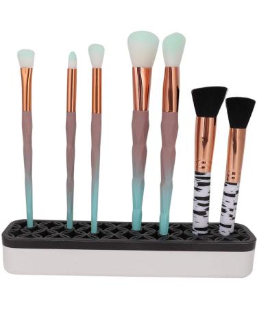 Uxsiya Makeup Brush Stand & Nail Pen Storage Box - All-Direction Organizer for Living Room (Black) | Shop Internationally - Buy Online on GoSupps.com