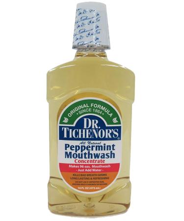Dr. Tichenor's Peppermint Mouthwash  16 fl oz