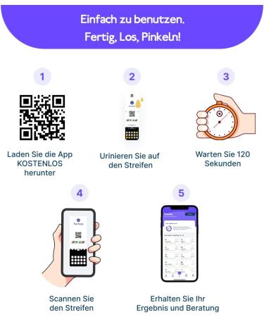 Perfect Urine Test Strips for Home - Advanced Nutrition & Keto Tracking pH Value Hydration - Instant Results & Personalized Wellness Plan (24 Pack) - Buy Online on GoSupps.com