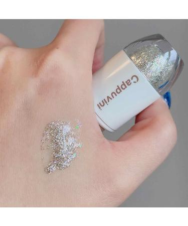 Bowling Liquid Eyeshadow Highlighter Silkworm | Sparkly Bowling Eyeshadow 0.05oz Eye for Body Eyes Clavicle Fovolat - Buy Online on GoSupps.com