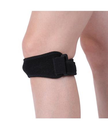 ZJchao Knee Support Brace - Adjustable Silicone Kneepad for Men & Women - Breathable Sports Knee Support Strap - Buy Online on GoSupps.com