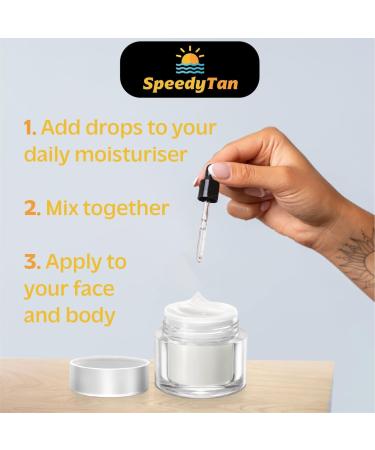 Premium Tan Accelerator Gel + Self Tanning Drops - For Sunbed Use & Natural Tanning - Natural Tanning Accelerator With Carrot Tanning Oil - UK Based Brand - Buy Online on GoSupps.com
