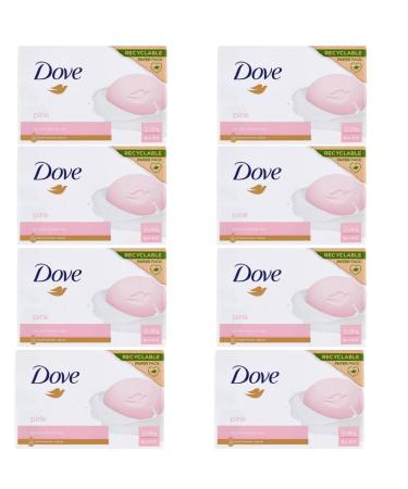 Dove Dove Beauty Cream Bar Solid Soap Various Fragrances 2 x 90 g (8 Units Pink)