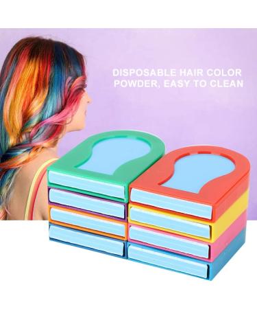  TIKATARER Hair Chalk for Girls Washable 8 Colors Temporary Hair Chalk Hair Dye Temporary Hair Dye Powder Temporary Hair Dye Bright Color Dye - Buy Online on GoSupps.com