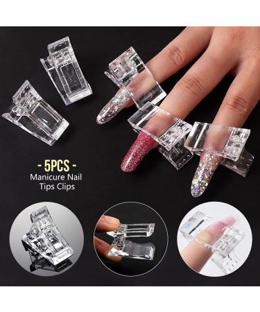 120Pcs Stiletto Shape Nail Dual Forms for Polygel with Nail Forms Stickers, Brush, and File - Pack of 1 - Buy Online on GoSupps.com
