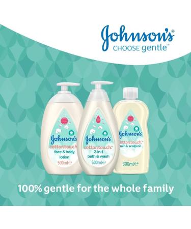 Johnson s Baby 2 in 1 Cotton Sensation Shower Gel 500ml Gentle on newborns body and hair - Buy Online on GoSupps.com