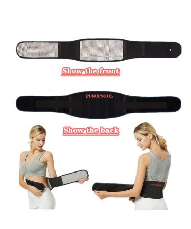 Thermal Magnetic Therapy Lumbar Support Belt - Self-Heating Back Brace for Men & Women | X-Large - Buy Online on GoSupps.com