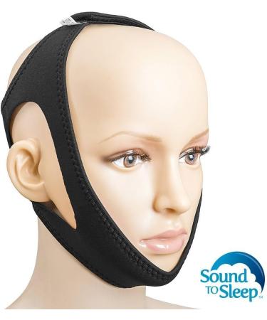 SoundToSleep Anti Snoring Chin Strap - Stop Snoring with this Adjustable Jaw Strap for Instant Relief and Better Sleep - Buy Online on GoSupps.com