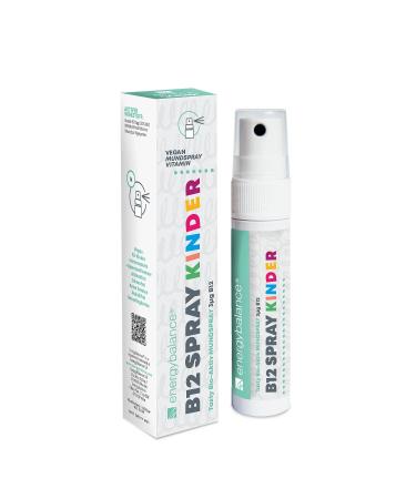 Energybalance vitamin B12 spray for children - mouth spray dosed child -friendly bio -active - 3 g methylcobalamine per spray - vegan without alcohol without sugar - quality from Switzerland - 210 portions