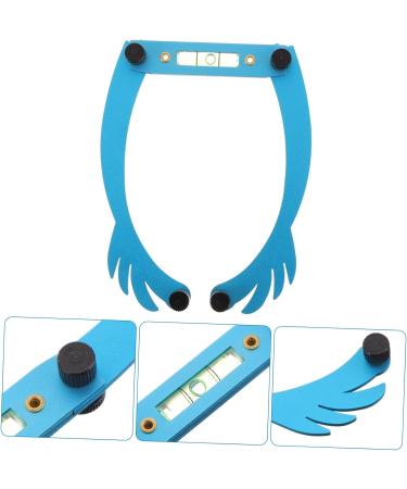 Ipetboom 5pcs Aluminum Alloy Embroidery Level Ruler Brow Shaping Kit Brow Mapping Kit Fold - Buy Online on GoSupps.com
