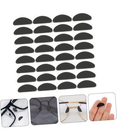 Buy Lurrose 90 Pairs Self-Adhesive Glasses Nose Pads - Glow Silicone Repair Pads for Sunglasses & Glasses - Black - 1.9x0.1cm - International Shipping Available - Buy Online on GoSupps.com