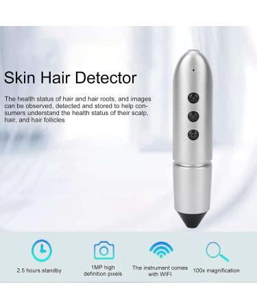 Jootoo Instrument de d tection de la Peau du Visage analyseur du Cuir chevelu des follicules pileux des Pores Instrument de Gestion de la Peau WiFi sans Fil grossissement 100X - Buy Online on GoSupps.com