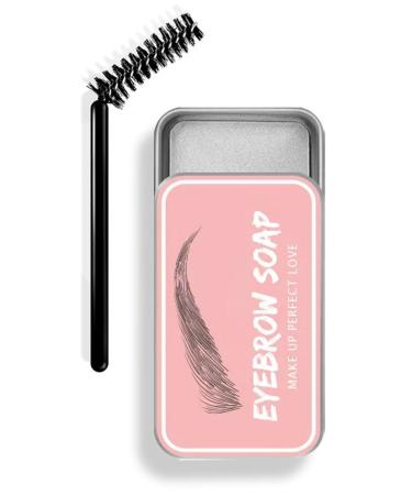 SLYHHZHMY Eyebrow soap eyebrow paste eyebrow wax eyebrow gel eyebrow makeup soap transparent natural long-lasting.