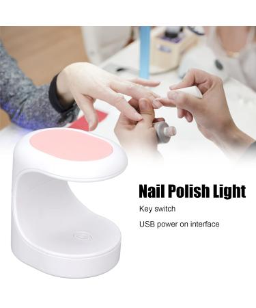 Buy Mini Nail Lamp UV Light - 16W Portable Fast-Drying USB Nail Dryer for All Gels | Ideal for Individual Fingernails - Buy Online on GoSupps.com
