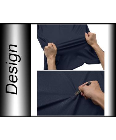 BIYLACLESEN Men's Jersey Golf Polo Shirt - Navy, Large | Outdoor Pique Performance Tactical Military Long Sleeve - Buy Online on GoSupps.com