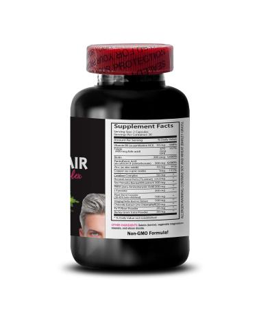 Hair color boost - GRAY HAIR REVERSE - Vibrancy restore Color refresh Lively hair Hair brilliance Natural shade Color vitality Hair pigment renewer Fresh tone 2 Bottles 120 Capsules - Buy Online on GoSupps.com