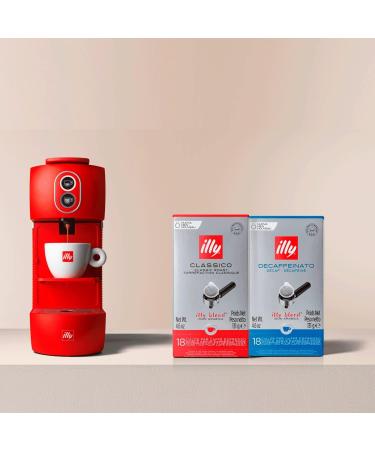 illycaffe illy Individually Wrapped Decaffeinated Coffee Servings 18-Count 131 g (Pack of 2) 18 Count (Pack of 2) - Buy Online on GoSupps.com