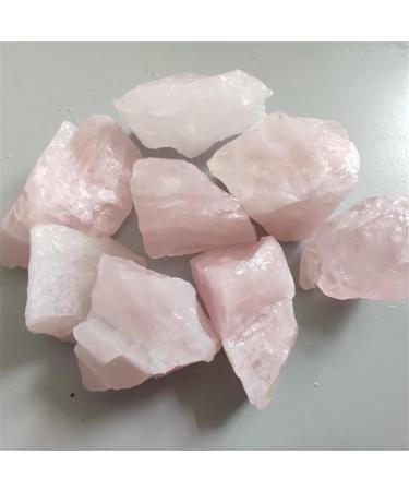 Crystal Rough 100g Natural Rough Pink Crystal Stone Rose Quartz Minerals Specimen Crystal Real Crystal Stone and Fish Tank Decor 2-4cm Pink - Buy Online on GoSupps.com