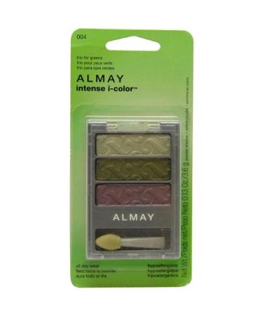 Almay Intense I-color Powder Shadow Trio for Greens for Women No. 004 0.13 Ounce