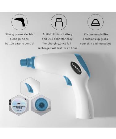 COOBST Cupping Set - Professional Chinese Therapy Kit with Pump and Extension Tube - Blue (9pcs) - Buy Online on GoSupps.com