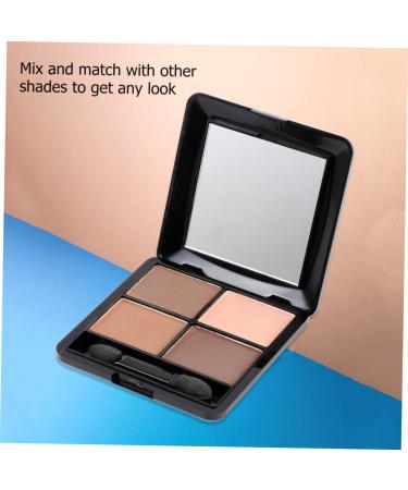 FRCOLOR 2pcs 4 Eyeshadow Makeup 4 Color Eyeshadow Matte Eyeshadow Eye Shadow Colorful 1 count (Pack of 1) As Shownx2pcs - Buy Online on GoSupps.com