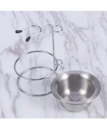 Milist Shaving Stand Set Soap Bowl & Brush Holder for Manual Razors | Perfect for All Razor Types - International Shipping - Buy Online on GoSupps.com