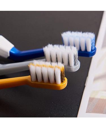 Zumaha Compact Toothbrush 4-Pack - Ergonomic Design for Men & Women Medium Bristles & Flexible Sides Ideal Travel Solution - Buy Online on GoSupps.com
