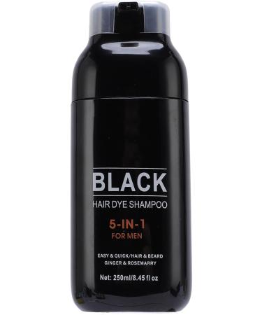  Pongnas Pongnas Hair Color Shampoo for Black Hair Semi-Permanent Conditioner Beard Color for Men and Women Long-Lasting Gray Coverage 250ml - Buy Online on GoSupps.com