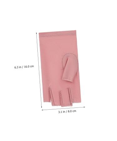 SKISUNO 2 Pairs UV Gloves Manicure Gloves Nail Gloves Gel Nail Gloves UV Rays Gloves Gloves for Gel Nails Nail UV Nail Gloves Nail Art Supplies - Buy Online on GoSupps.com