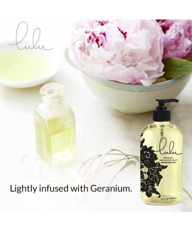 Lulu Massage Oil 16oz - Full Body Relief for Joints & Muscles | Scented with Essential Oils | Couple Massage Therapy | Made in USA - Buy Online on GoSupps.com