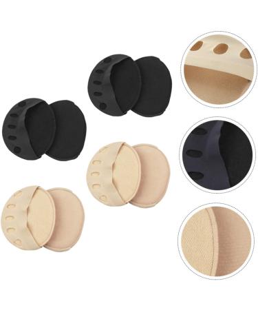 FRCOLOR 12 Pairs High Heels Forefoot Pad Black Sheer Top Non- Slip Toe Half Socks Black Womens Top Socks Women Sandalias para Hombres Nails Gel of Foot Cotton Sock Pad Ladies Breathable - Buy Online on GoSupps.com