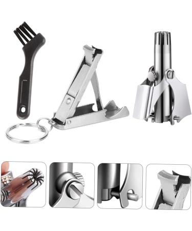 FRCOLOR 3 Sets Nose Hair Trimmers for Women - Stainless Steel Beard Clippers & Razors for Precise Nose Hair Removal - Buy Online on GoSupps.com