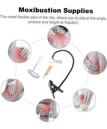 Buy Lalafina Moxibustion Clip Set | Back Massage Tool Holder for Moxa Sticks | International Shipping Available - Buy Online on GoSupps.com