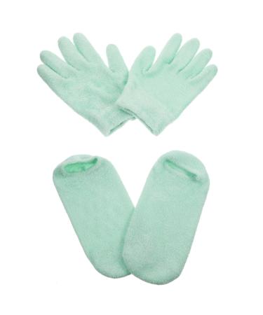 minkissy 1 Set Gel Girls Moisturizing Gloves Lotion Gloves Overnight for Women Moisturizing Gloves and Socks Hand Gloves Moisturizing Overnight Moisturize Casual Socks Women's Yarn