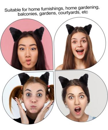 GALPADA 2 Pairs Cat Ears Hairpin Girl Hair Clips Lovely Hair Clamp Cosplay Ears Hair Clips Cosplay Hair Clip Girl Stuffed Animals Hair Pin Lovely Hair Accessories Loli Flannel Fox - Buy Online on GoSupps.com