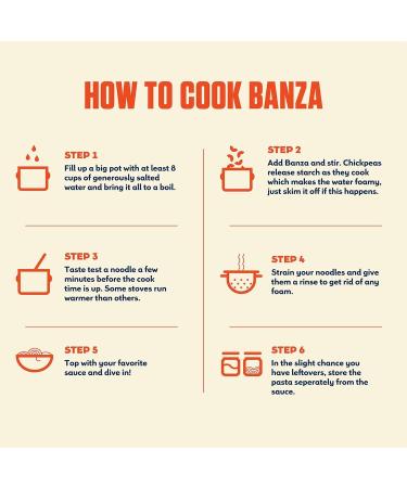 Banza Chickpea Pasta Angel Hair - 8 Ounce | Gluten-Free, High Protein Option - Buy Online on GoSupps.com
