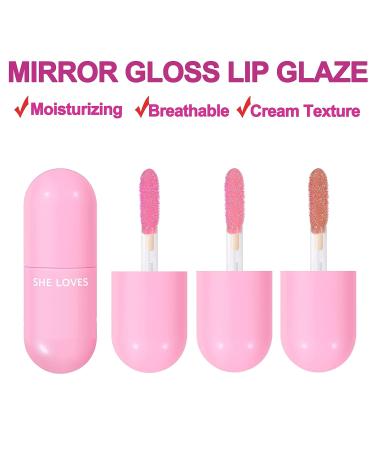 Juicy Lip Oil Tinted Gloss Set - Lasting Moisture and Nourishment - All-Day Wear with Vivid Color - Natural Makeup Lip Glow - Perfect for Daily Use - Women's Lip Tint - Buy Online on GoSupps.com