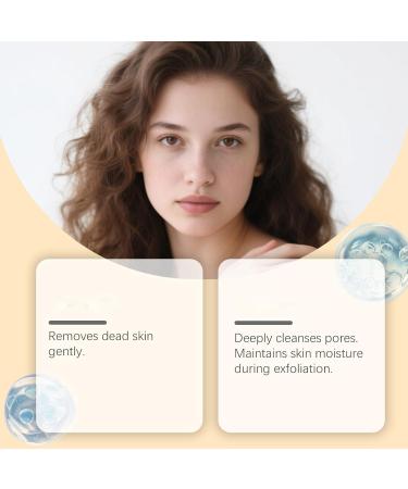 Lot de 3 gels exfoliants l'enzyme orange pour le visage exfoliant pour le corps exfoliant pour le visage convient pour hommes et femmes - Buy Online on GoSupps.com