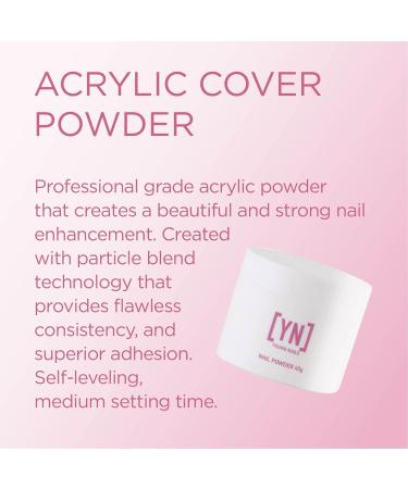Young Nails Acrylic Cover Powder - Professional Self-Leveling Clear & Nude Pink Acrylic for Nail Extensions | 45g Superior Adhesion - Buy Online on GoSupps.com