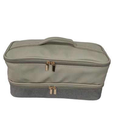 Amagogo Travel Carrying Case Bag for Hair Dryer Organizer Multifunctional Hair Accessories Storage Bag Double Layer for Business Trip