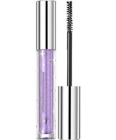 Glitzer Mascara - Waterproof Colored Mascara Volume | Waterproof Wipe Diamond Glitter Mascara for Party Makeup | Colorful Glitter Mascarra for Long Lashes and Eyes - Buy Online on GoSupps.com