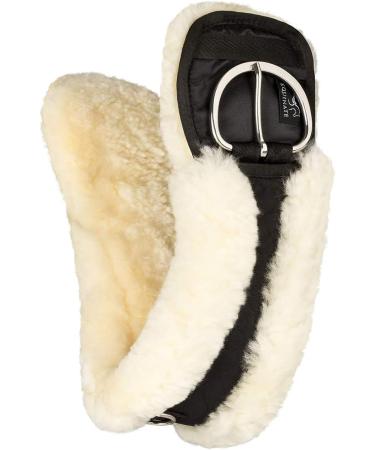 Shop Equinate Western Moon Belt - Anatomically Designed Lambskin Short Saddle Strap | Available in 65-90 cm in Brown & Black - Ideal for Equestrian Style - Buy Online on GoSupps.com