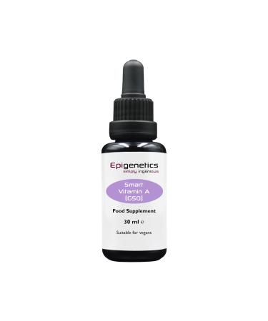 Smart Vitamin A Oil (GSO) 30ml | Vitamin A 800mcg (Retinyl Palmitate) + Organic Grape Seed Oil | UK Made Vegan Liquid | 1 Drop Daily (High Strength)